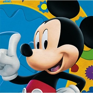 Mickey Mouse party beverage napkins (16)
