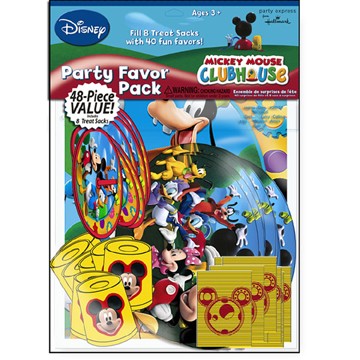 Mickey Mouse 48 piece party favour pack