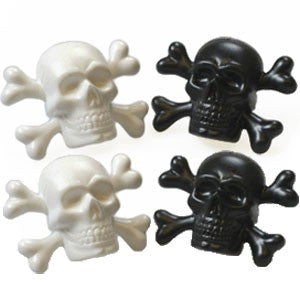Skull and Crossbones cupcake rings (12)
