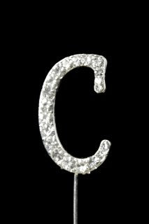 Diamante letter pick C