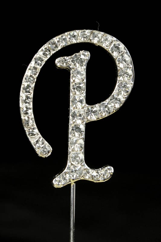 Diamante letter pick P