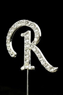 Diamante letter pick R