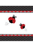 Ladybug party tablecover