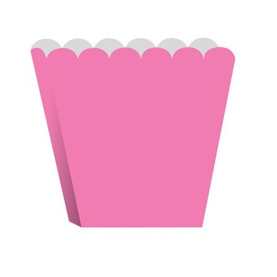 Treat or popcorn boxes Candy Pink