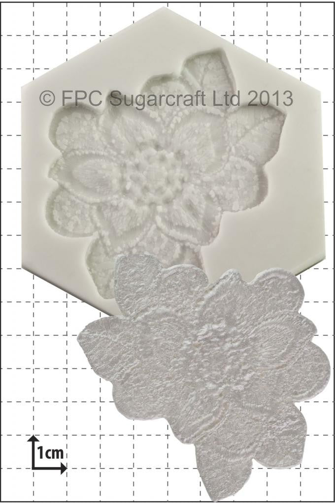 Floral Lace silicone mould
