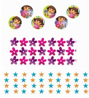 Dora The Explorer party confetti