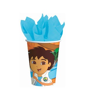 Go Diego Go party cups (8)
