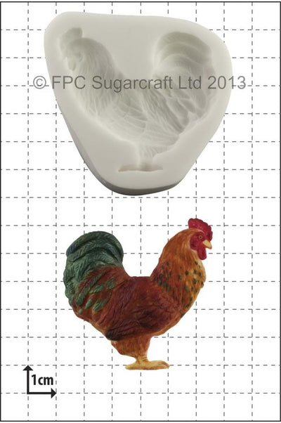 Cockerel Rooster silicone mould