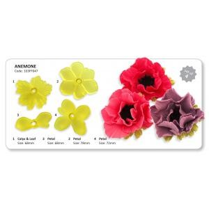 Jem Anemone flower set 4 cutters