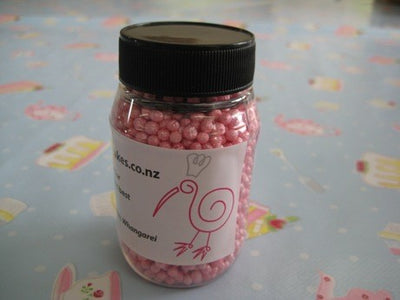 Sugar Pearls Light Rose Pink Lustre 2 to 3mm