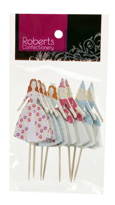 Princess party cupcake topper picks (8)