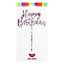 Small Gobake HAPPY BIRTHDAY Acrylic economy mirror topper Rainbow Glitter
