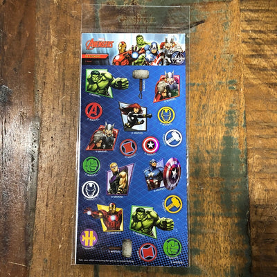 Licensed Disney sticker sheet The Avengers