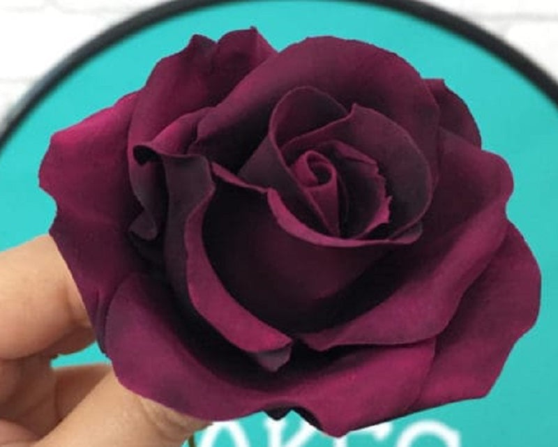 Rose made with Bakels gumpaste