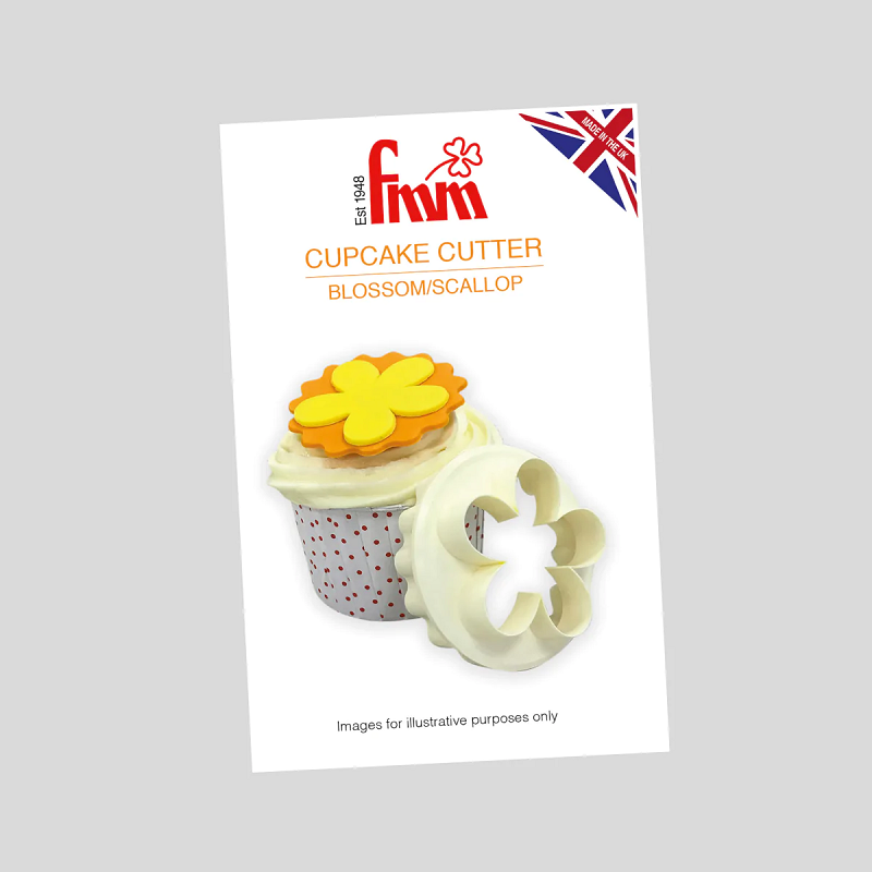 FMM cupcake cutter blossom and scallop