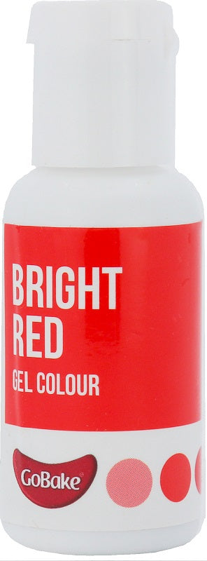 Gobake Gel Colour paste food colouring Bright Red