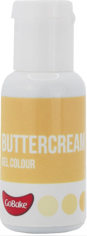 Gobake Gel Colour paste food colouring Buttercream Yellow/cream