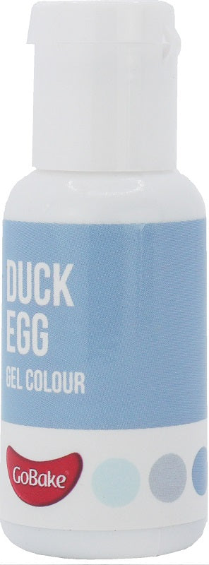 Gobake Gel Colour paste food colouring Duck Egg blue