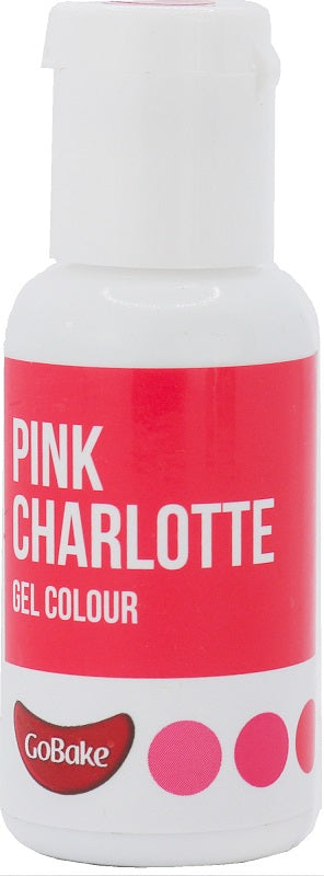 Gobake Gel Colour paste food colouring Pink Charlotte