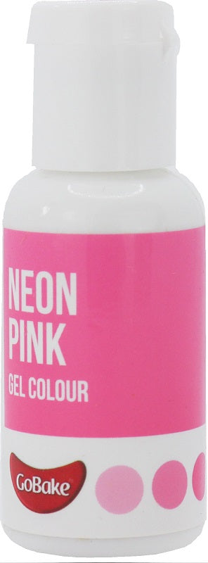 Gobake Gel Colour paste food colouring Neon Pink