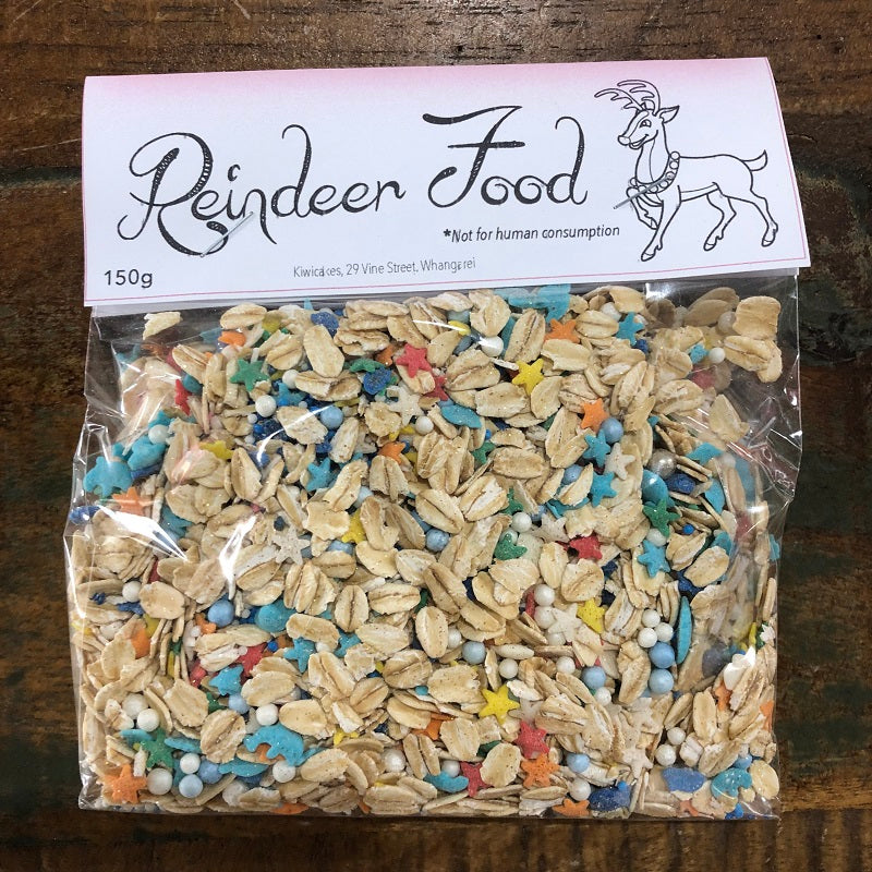 Reindeer Code USE CODE TO REDEEM Reindeer food for Kids Free with $50 spend - Kiwicakes