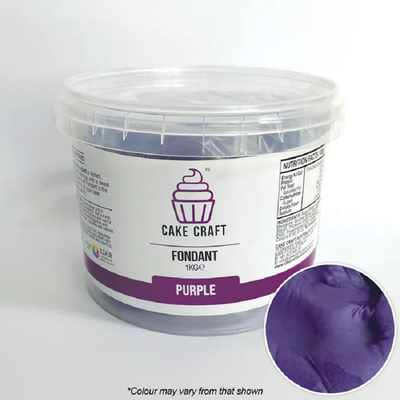 1kg Cake Craft Fondant Purple