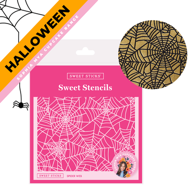Spider Web Stencil by Sweet Sticks