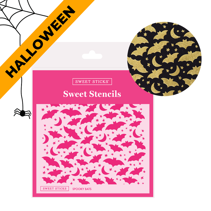 Spooky Bats Stencil by Sweet Sticks