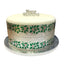 Christmas cake frill embossed foil choose your colour