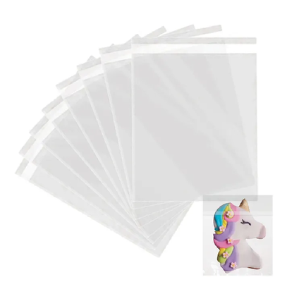 CELLO BAG SELF SEALING 120MM x 120MM Pack of 100