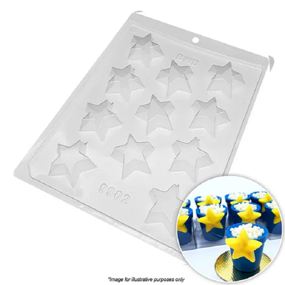 star deep fill chocolate mould
