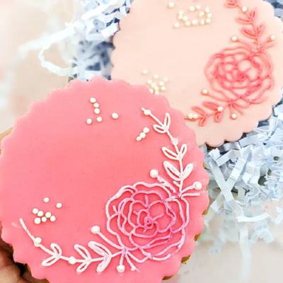 Debosser Floral curve embosser