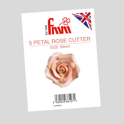 FMM 5 petal rose 50mm