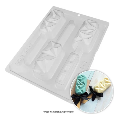 Geometric popsicle chocolate mould