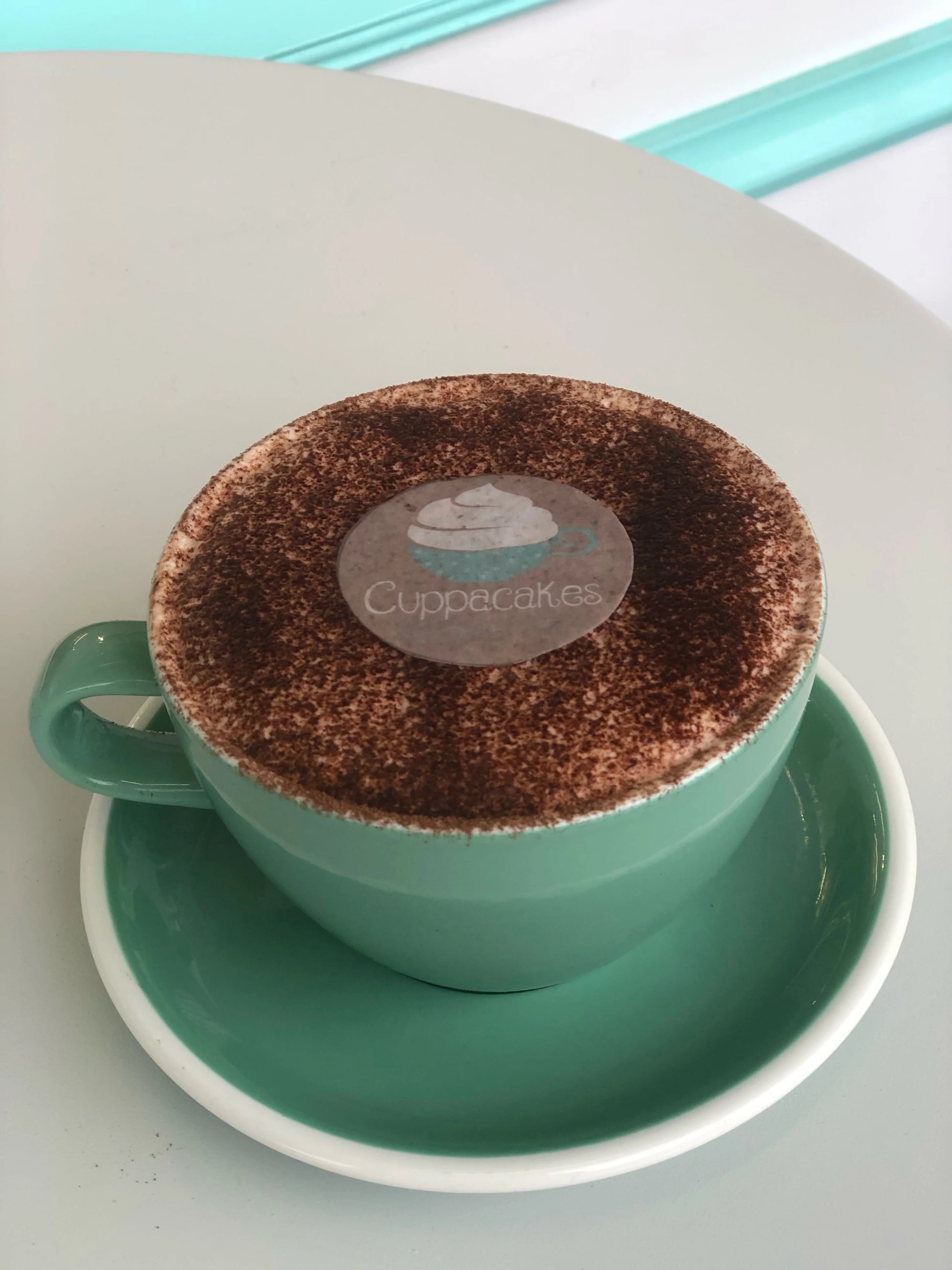 Custom WAFER PAPER edible logo sheet for cocktails and drinks Kiwicakes