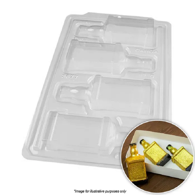 Liqueur alcohol bottle chocolate mould
