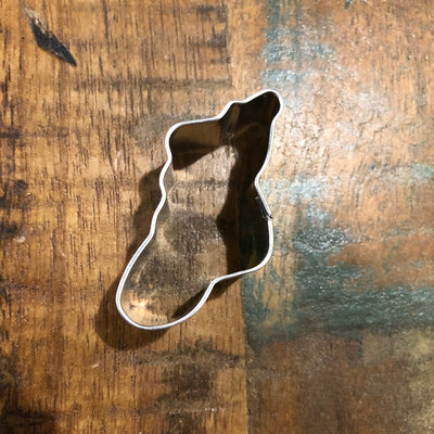 Mini Christmas stocking cookie cutter