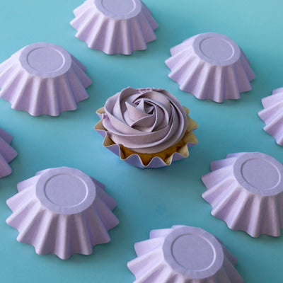BLOOM BAKING CUPS CUPCAKE PAPERS 24 PACK Pastel Lilac
