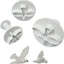 Dove Set 3 plunger ejector cutters (great for seagulls too)